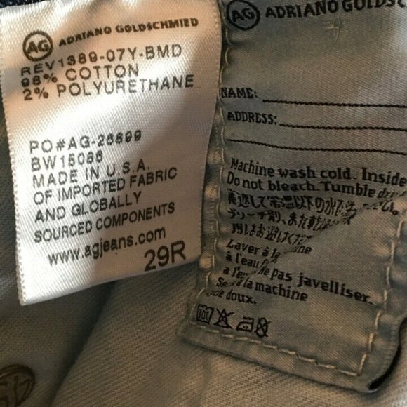 Adriano Goldschmed Blue Cotton Legging Ankle Jeans - Picture 6 of 10